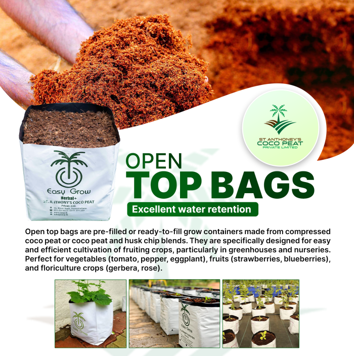 Open top bags